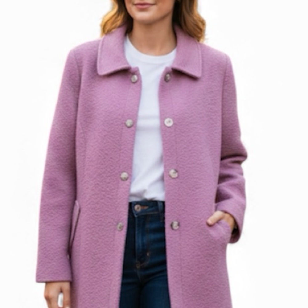 Character Women’s Pink Textured Coat size Small-Medium